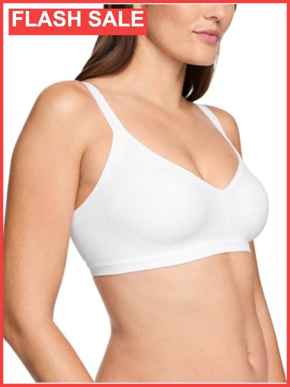 Women's Seamless Wireless T-Shirt Bra Lightly Lined Full Coverage